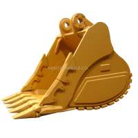 Construction Machinery Parts 320D2L Excavator Hard Rock Bucket