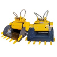 Excellent Design earthmoving hydraulic crusher bucket for 30-45 tons excavator