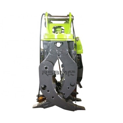 12-16 Ton Hydraulic Excavator Rotating Grab Attachment Grapple Bucket