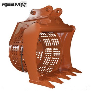 Rsbm Excavator Crusher Bucket Screening Bucket