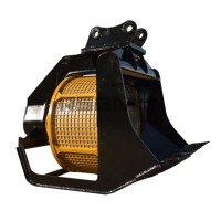 Low Price Of Rotary Screening Bucket For 1-80t Excavator