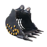 RSBM 1000mm width shaker skeleton bucket for mini excavator